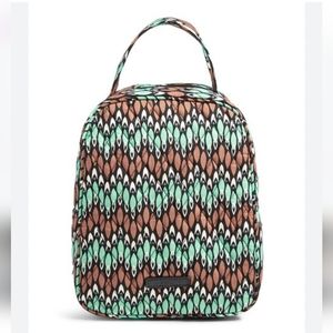 Vera Bradley Quilted Sierra Stream Lunch Bag